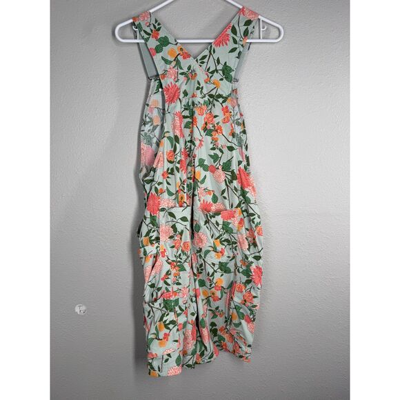 Duluth Trading Womens Heirloom Gardening Short Overalls Sz XS Gorpcore Cargo - Picture 5 of 8
